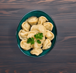 Пельмени с курицей