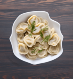 Пельмени с куриной грудкой