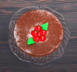 Кекс с ликером
