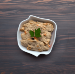 Паштет из куриной печени с овощами и яйцами