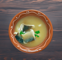 Уха по-фински со сливками